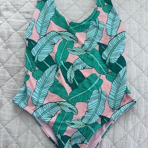 Dippin' Daisy's Tropical Leaf One-Piece Swimsuit